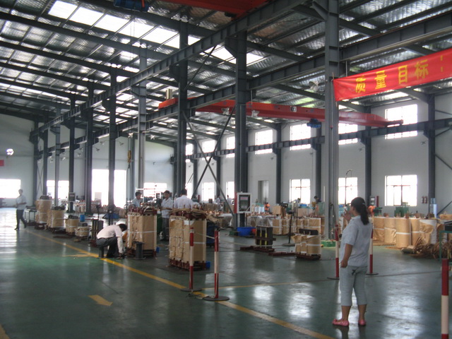 克孜勒苏变压器生产车间